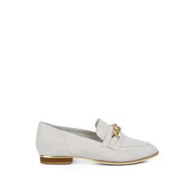 Rag & Co Women's Ricka Chain Embellished Loafers In Grey By