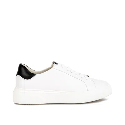 Rag & Co Women's Schick  Lace Up Leather Sneakers In Black By