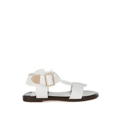 Rag & Co Women's Shayla Gladiator Flat Sandals In White