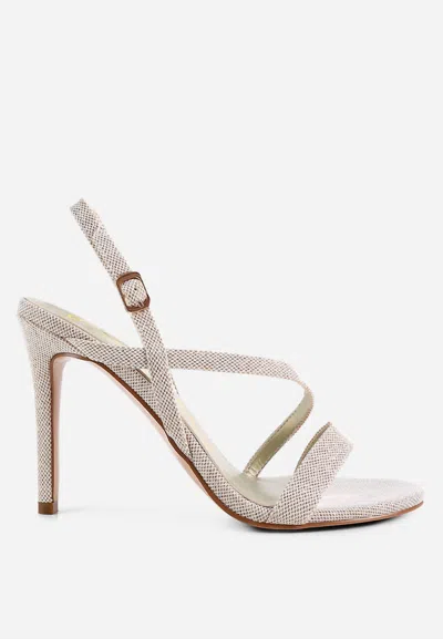 Rag & Co Women's Skyfall Ankle Strap Sandals In Latte In Gold