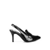 Rag & Co Women's Voisin Slingback Loafer Sandals In Black In Black