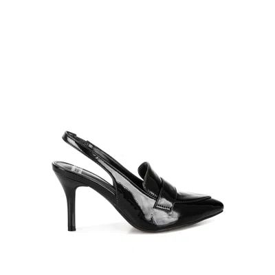 Rag & Co Women's Voisin Slingback Loafer Sandals In Black