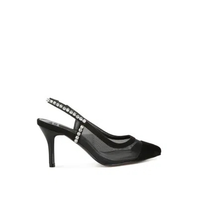 Rag & Co Women's Yaga Stiletto Heel Slingback Sandals In Black By