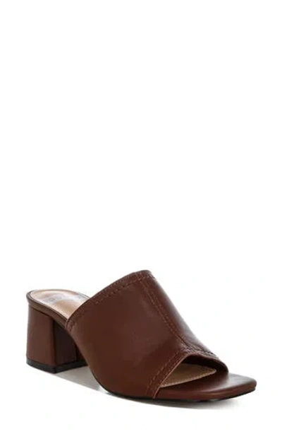 Rag & Co Wuling Slide Sandal In Burgundy