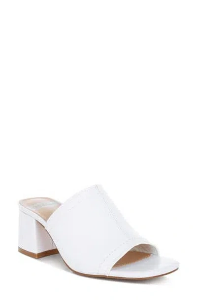Rag & Co Wuling Slide Sandal In White