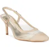 Rag & Co Yaga Slingback Pump In Beige