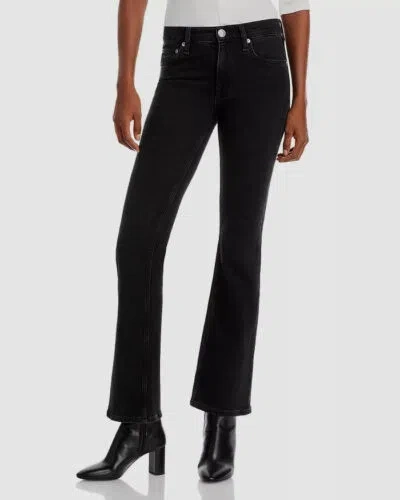Pre-owned Rag & Bone $255  Women Black Peyton Low-rise Comfort Boot-cut Jeans Pants Size 26