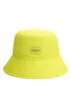 Rag & Bone Addison Bucket Hat In Neon Yellow