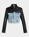 Rag & Bone Alexa Combo Jacket In Lefferts