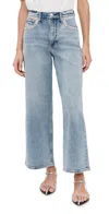 Rag & Bone Miramar High Rise Wide Leg Jeans In Noosa In Pacificjwl