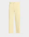 Rag & Bone Andi High-rise Wide-leg Ankle Jeans In Pastelylw