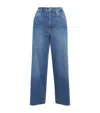 Rag & Bone Sofie Kayden Ultra High-rise Wide Leg Jean In Blue