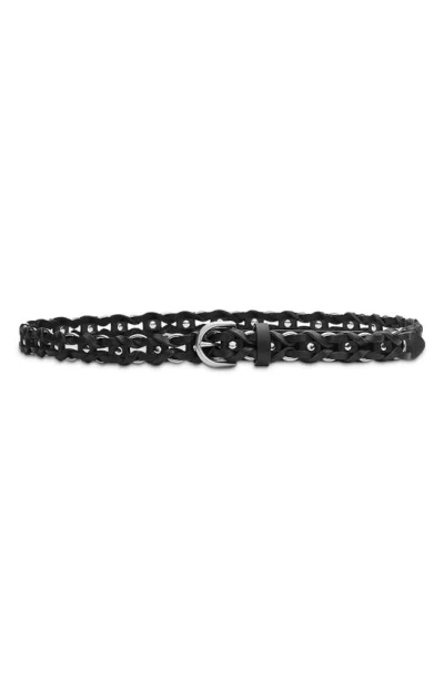 Rag & Bone Aria Chain Belt In Black