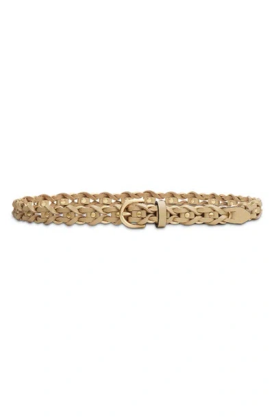 Rag & Bone Aria Chain Belt In Tan