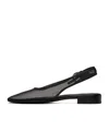 Rag & Bone Astra Mesh Buckle Slingback Ballerina Flats