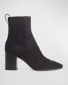 Rag & Bone Astra Suede Square-toe Chelsea Boots In Multi