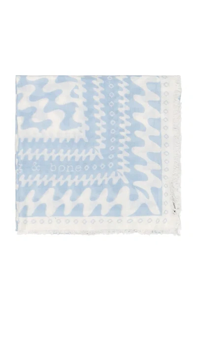 Rag & Bone Schal Astra In Baby Blue