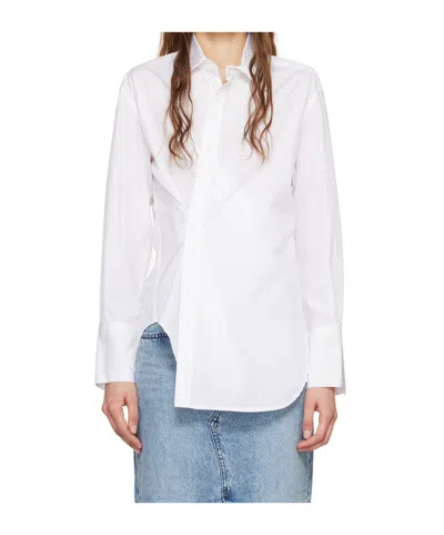 Rag & Bone Asymmetrical Design Shirt In White