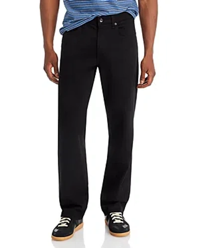 Rag & Bone Fit 4 Authentic Stretch Straight Leg Jeans In Black