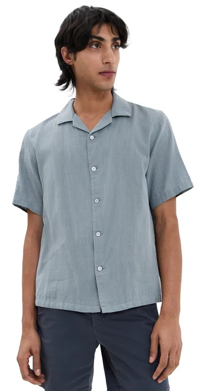 Rag & Bone Avery Gauze Shirt Stnblustrp