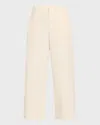 Rag & Bone Banks Cotton Pants In Ivory