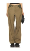 Rag & Bone Banks Full Length Pant In Army