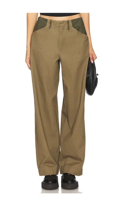 Rag & Bone Banks Full Length Pant In Army