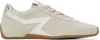Rag & Bone Beige Suede Ultra Slim Retro Runner Sneakers In Mcdamiasd