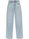 Rag & Bone Belt-loop Jeans In Blue