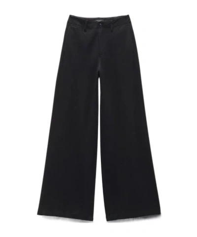 Rag & Bone Belt-loop Casual Pants In Black