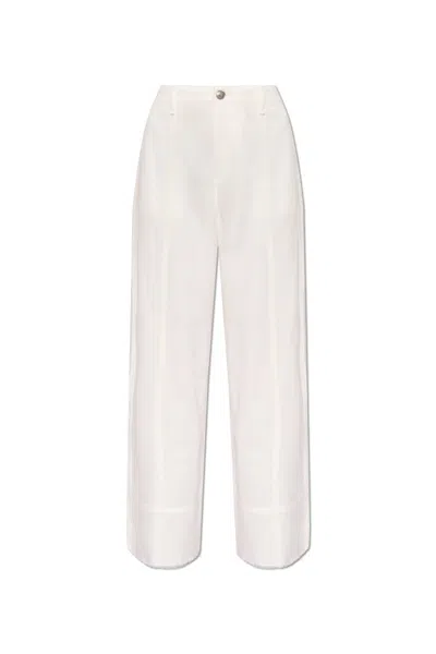 Rag & Bone High-rise Wide-leg Jeans In White