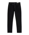 Rag & Bone Fit 4 Authentic Stretch Straight Leg Jeans In Black