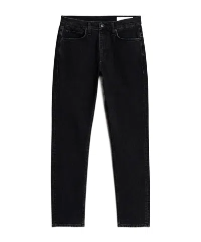 Rag & Bone Fit 4 Authentic Stretch Straight Leg Jeans In Black