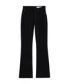 Rag & Bone Casey High Waist Flare Leg Jeans In Black