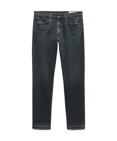 Rag & Bone Belt-loop Jeans In Black