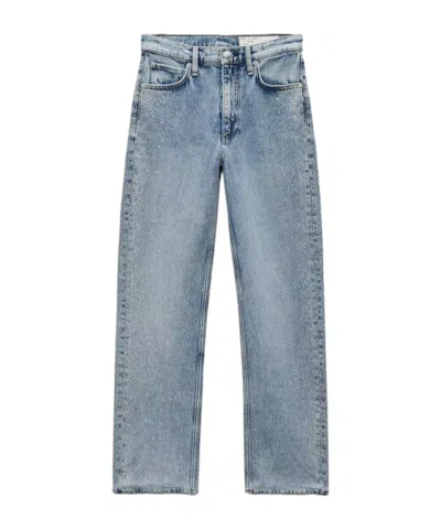 Rag & Bone Belt-loop Jeans In Gray