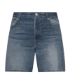 Rag & Bone Belt-loop Shorts In Blue