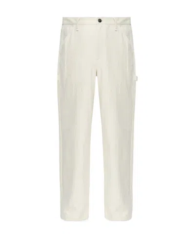 Rag & Bone Belt Ring Casual Pants In White