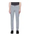 Rag & Bone Belt Ring Denim Trousers In Gray