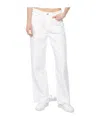 Rag & Bone Featherweight Logan Wide-leg Jeans In White