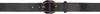 Rag & Bone Black Audrey Tortoiseshell-buckle Leather Belt In Black Tort
