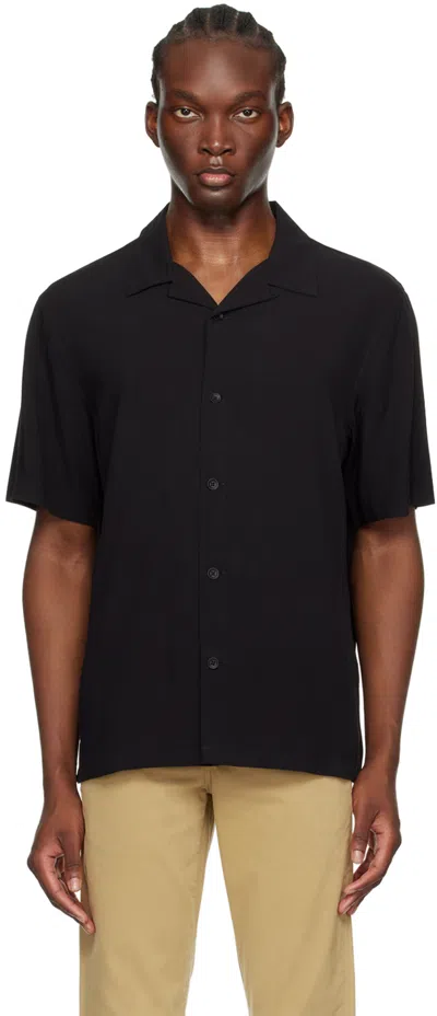 Rag & Bone Black Avery Shirt In Blk