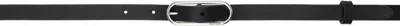 RAG & BONE BLACK BABY ROUNDED BELT