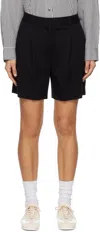 Rag & Bone Irina Ponte Shorts In Black