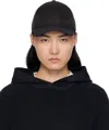 Rag & Bone Black Miles Baseball Cap In Blk