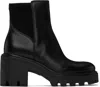 Rag & Bone Black Quinn Chelsea Boots In Blk