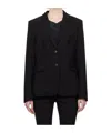 Rag & Bone Black Razor Cady Blazer