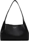 Rag & Bone Black Slade Calf Leather Shoulder Bag In Bla