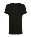 Rag & Bone T-shirt With Round Neck And Short Sleeves In Black