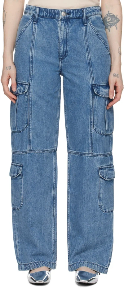 Rag & Bone Blue Cailyn Jeans In Vicky